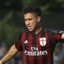 SOLBIATE ARNO, ITALY - JULY 14: Jose Mauri of AC Milan in action during the preseason friendly match between AC Milan and Legnano on July 14, 2015 in Solbiate Arno, Italy. (Photo by Marco Luzzani/Getty Images)